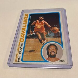 Walt Frazier 1978 Topps Basketball Card # 83 Cleveland Cavaliers Vintage